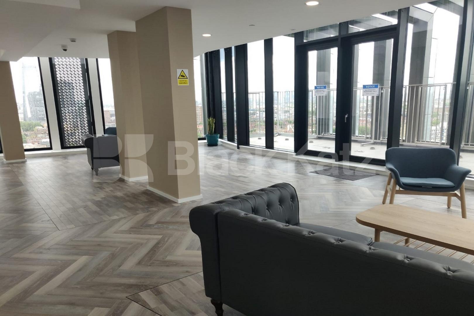 Situated on the 23rd floor with air conditioning, concierge service & gym  The Ceramic Building, Newington Causeway , Borough 